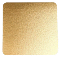 Подложка 160х160 мм Н 0,8  золото