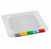 Крышка д/гастроемкости полипропилен GN 1/6  прозрачный Рестола 558 422102201