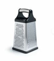 Терка 4-х сторонняя H20,5 см нержавейка, силик. протектор  TALLER 