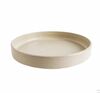 Тарелка глубокая 23 см 865 мл с бортом Мираж Bonna фарфор песочный