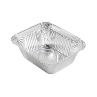 Форма  490 мл 150х124 мм/107х81 мм H44 мм  фольга