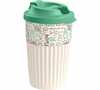 Стакан для горячих напитков 450 мл с клапаном Travel (зеленый) Рестола