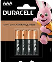 Батарейка Duracell LR03 AAA BL4 (мизинчик..)