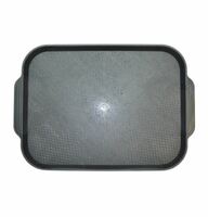 Поднос столовый 45х34,5 см графитовый классик  MG