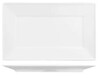 Блюдо прямоугольное 36x24 см   KunstWerk фарфор белый