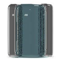 Корзина для мусора 5 л 338х194х160 мм   черный ABS Tork Elevation