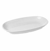 Блюдо прямоугольное 34х20 см поликарбонат GASTROPLAST белый