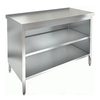 Стол тумба без дверей  островной      нержавеющая сталь  1100х700х870