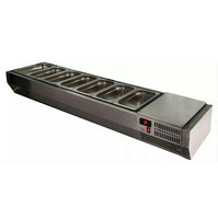 Витрина для ингредиентов А30 SM 1,4 (VTi3-G (GN1/4)) POLAIR  +2...+10°С Grande