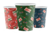 Стакан бумажный 350 мл D90 мм НГ Подарки ассорти