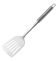 Лопатка 10/35 см нерж.сталь перфорированная   Nova Home (9154)