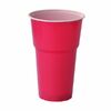 Стакан пластиковый 500 мл PartyCup красно-белый РР ИнПл