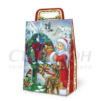 Коробка для подарка 2 кг Птички