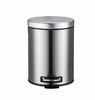 Ведро для мусора 8 л D23, Н33 см с педалью. без доводчика, нерж.сталь Катунь