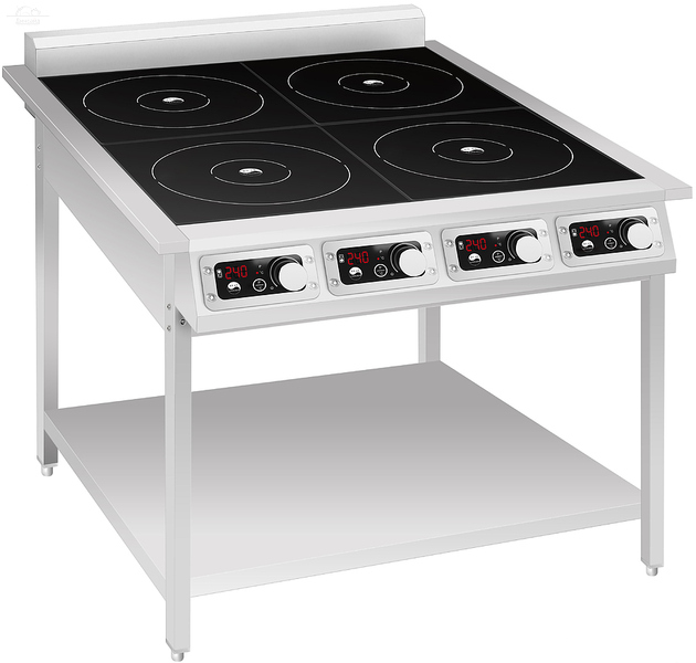 Плита индукционная напольная IN3500-4PRO INDOKOR 4 900 серия индукционная на подставке Плита индукционная напольная IN3500-4PRO INDOKOR 4 900 серия индукционная на подставке