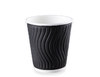 Стакан бумажный 400 мл D90 мм  Impresso Black дизайн двухслойный 