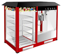 Аппарат для попкорна Airhot POP-6W с витриной