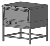 Печь хлебопекарная ЦМИ ХПЭЦ-1