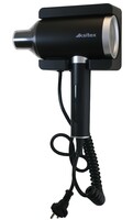 Фен для волос F-2000 B KSITEX Воздушный поток 15м/сек   корпус пласт.