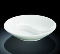 Блюдце для соуса  D9 см 2 отделения  Wilmax