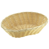 Корзина 23х15 см H6,5 см овальная  бежевая APS