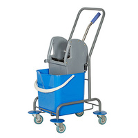 Тележка для уборки с ведром 25 л, отжимом 