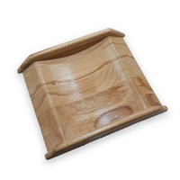 Монетница 21х18 см   бук с обжигом