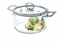Кастрюля 2,3 л стекло с крышкой Studio Appetite
