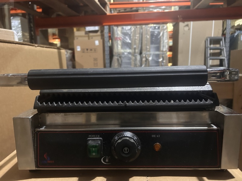 Гриль контактный CGL-Б/У AIRHOT 1 чугун/рифленая Гриль контактный CGL-Б/У AIRHOT 1 чугун/рифленая