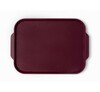 Поднос столовый 45х35,5 см темно-вишневый   MG