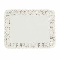 Салфетки ажурные 25х37 см 250 шт/уп   белый