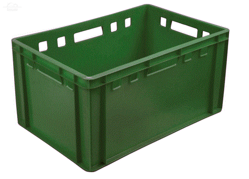 Ящик для мяса 51 л 600х400х300 мм сплошной цветной Ящик для мяса 51 л 600х400х300 мм сплошной цветной